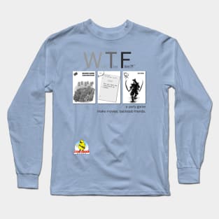 What The Film?! a party game. make movies. backstab friends. Long Sleeve T-Shirt